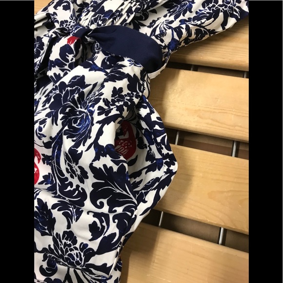 NWOT,Brooks brothers dress multi white/blue/red - Picture 8 of 11